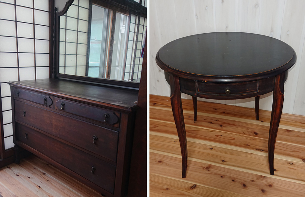 アンティークの塗装